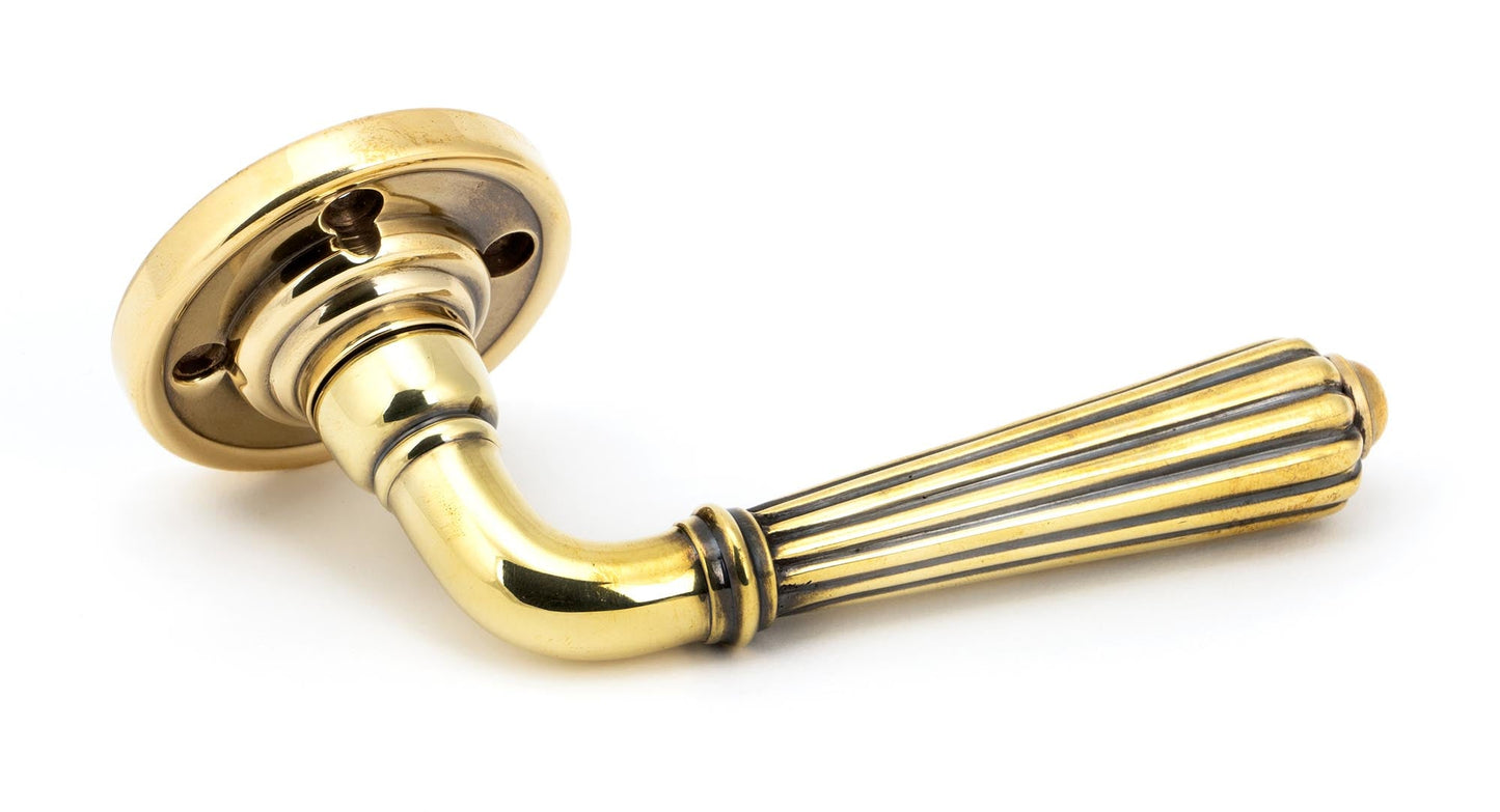 From The Anvil Hinton Lever On Rose Set (Unsprung)