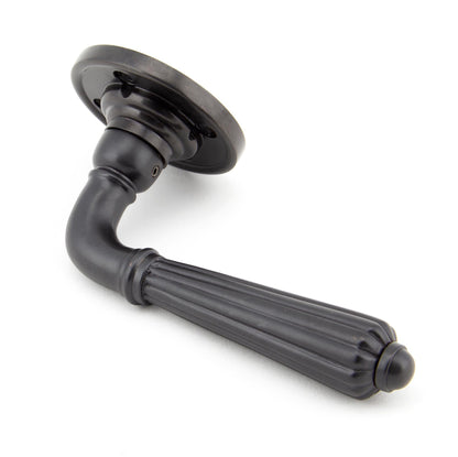 From The Anvil Hinton Lever On Rose Set (Unsprung)