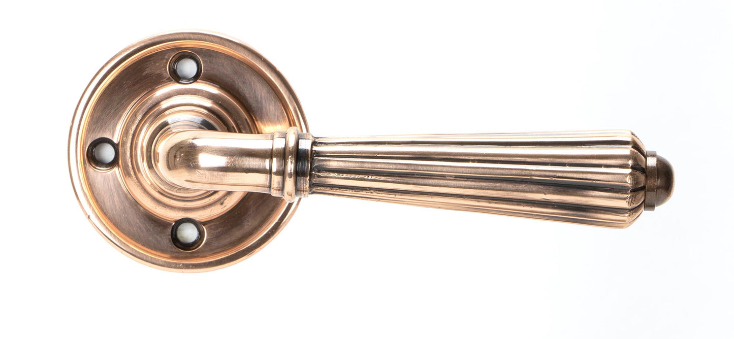 From The Anvil Hinton Lever On Rose Set (Unsprung)