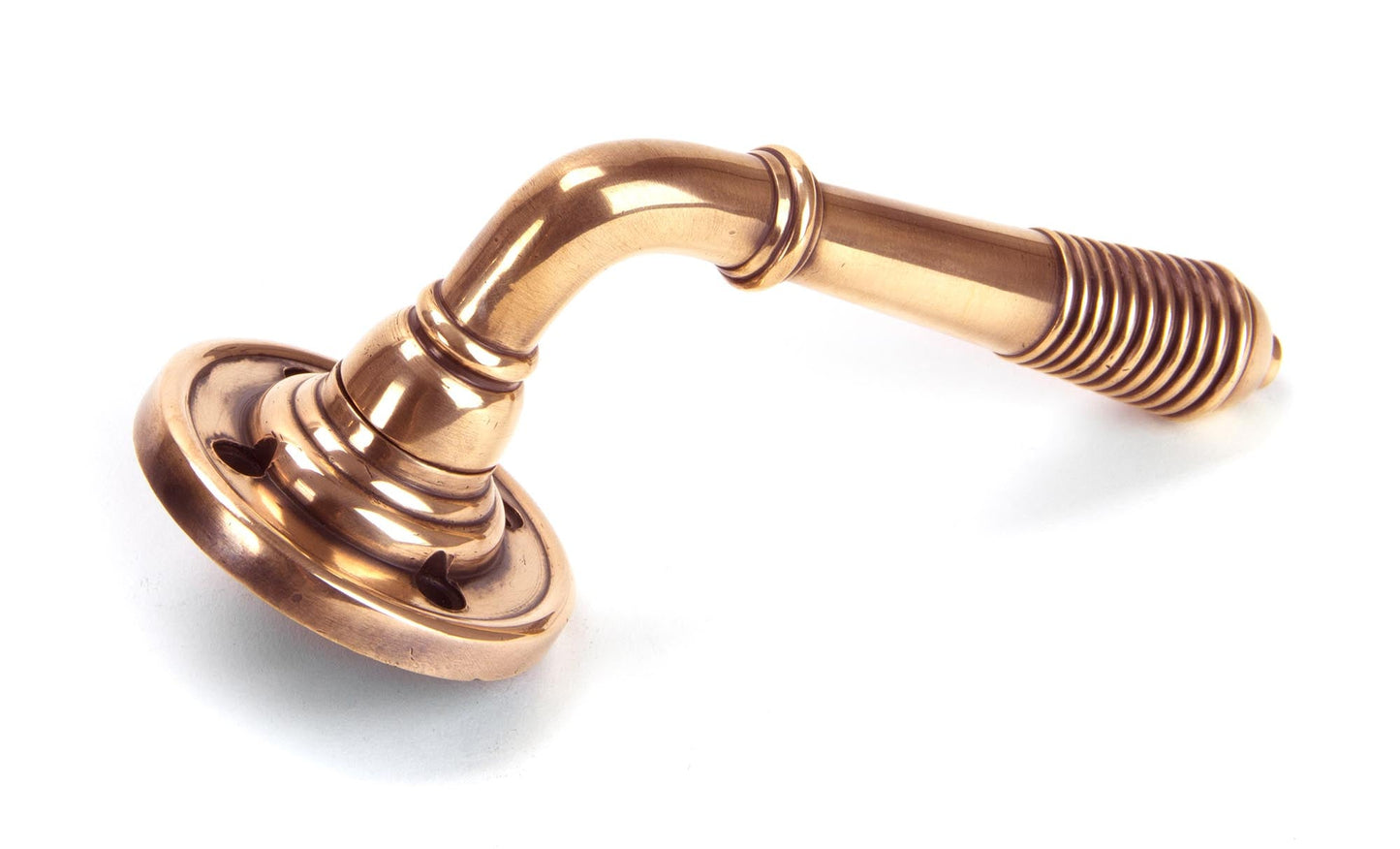 From The Anvil Reeded Lever On Rose Set
