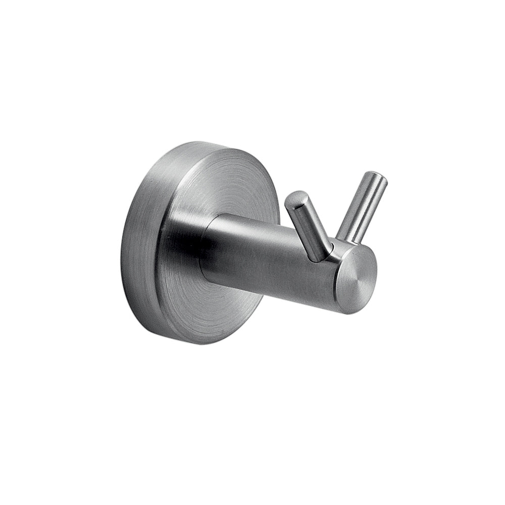 Origins Living Gedy G Pro Double Hook Brushed Stainless Steel