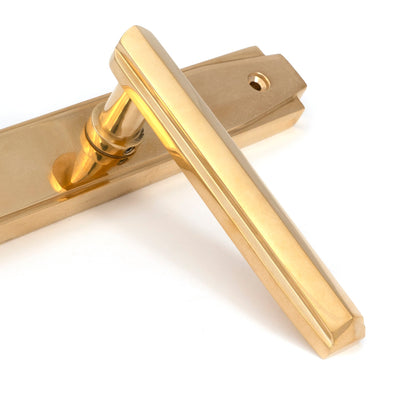 From The Anvil Art Deco Slimline Lever Espag. Lock Set