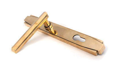 From The Anvil Art Deco Slimline Lever Espag. Lock Set