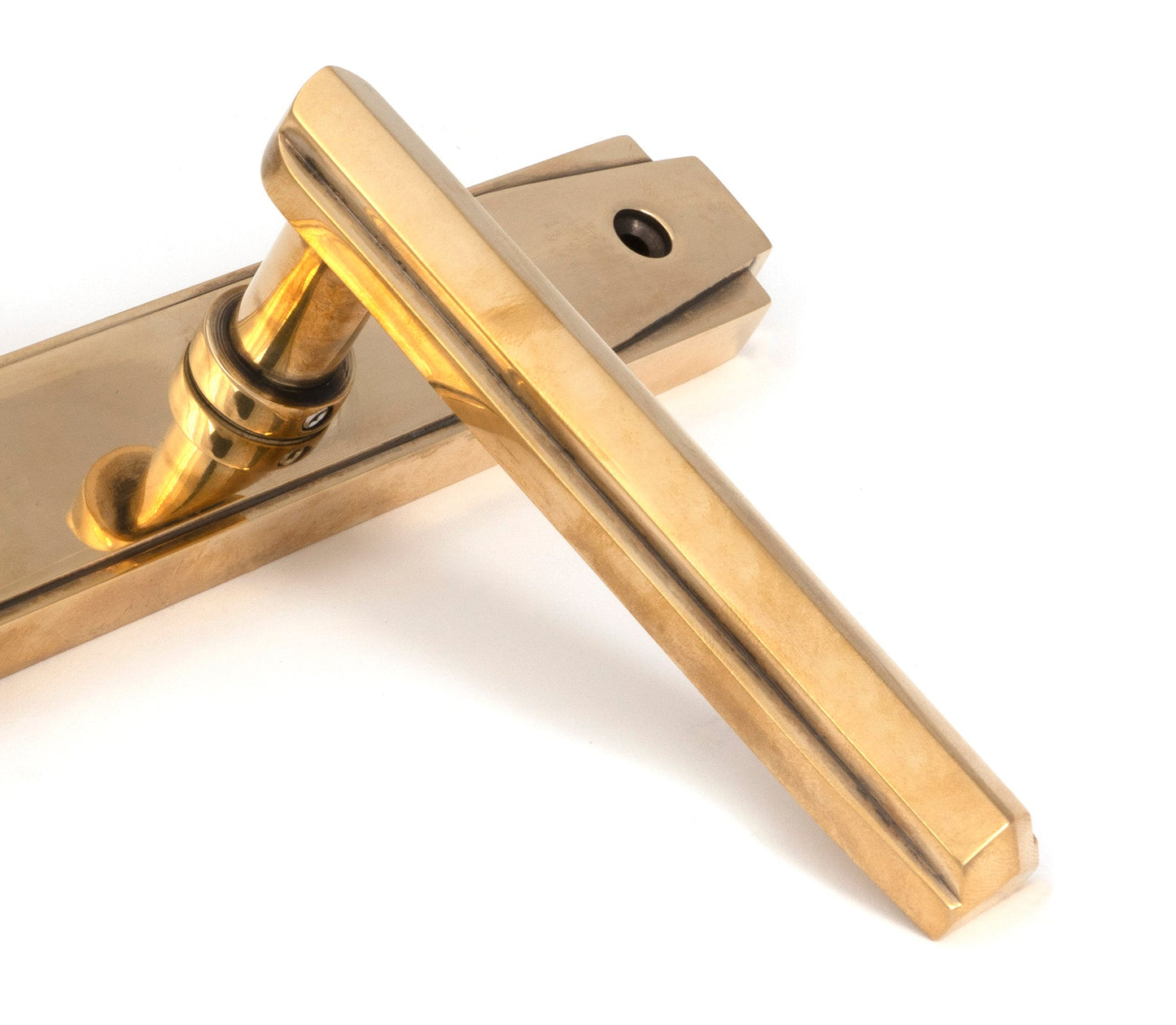 From The Anvil Art Deco Slimline Lever Espag. Lock Set