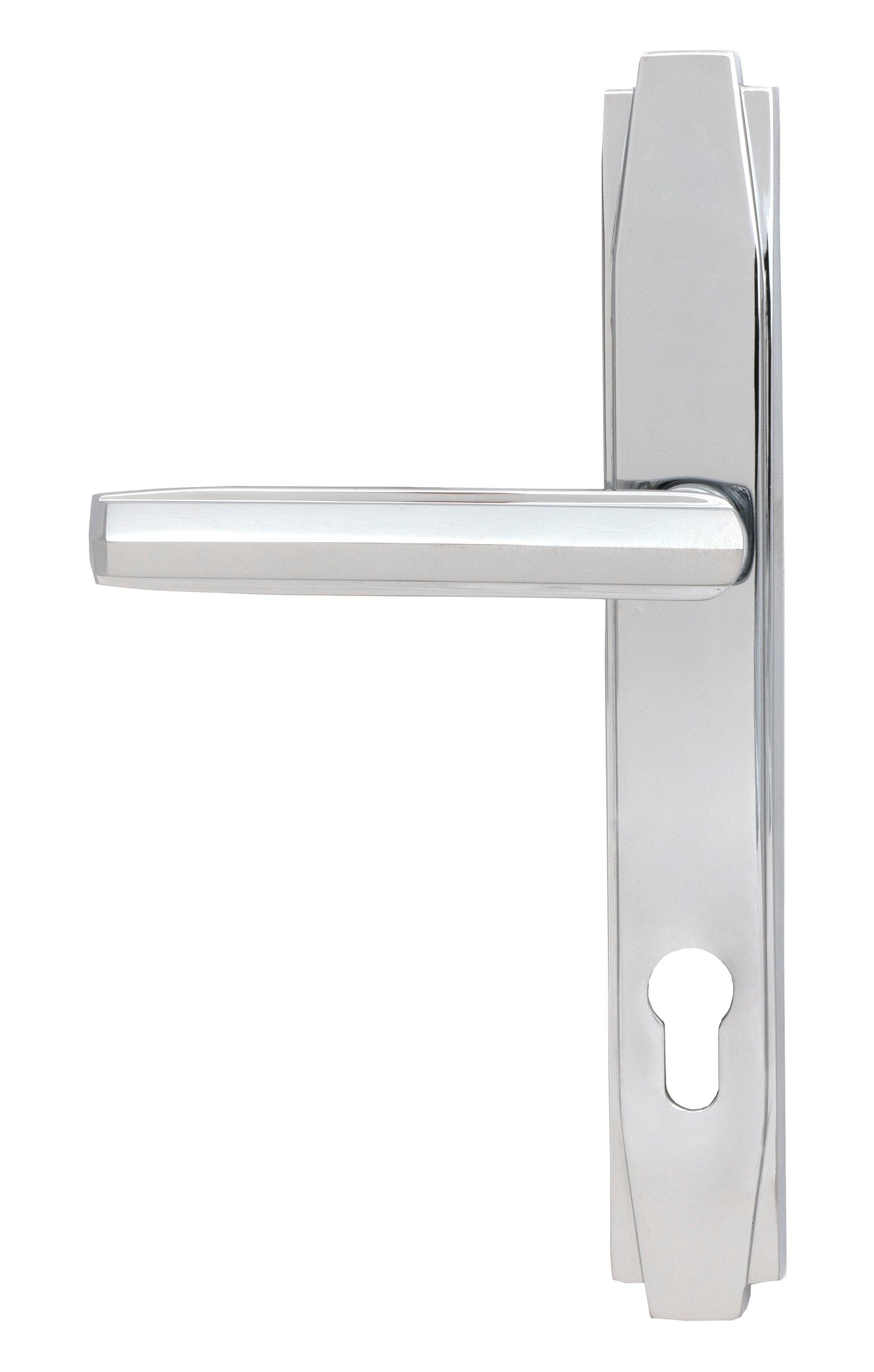 From The Anvil Art Deco Slimline Lever Espag. Lock Set