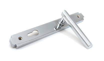 From The Anvil Art Deco Slimline Lever Espag. Lock Set