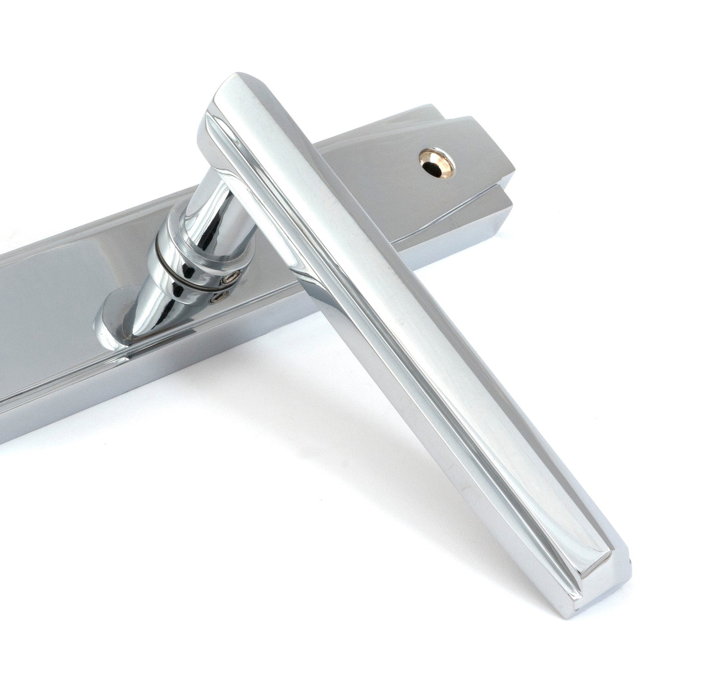 From The Anvil Art Deco Slimline Lever Espag. Lock Set