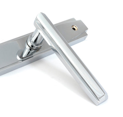 From The Anvil Art Deco Slimline Lever Espag. Lock Set