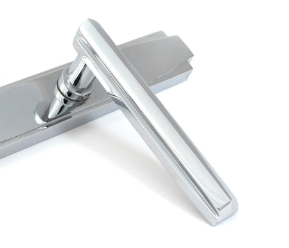 From The Anvil Art Deco Slimline Lever Espag. Lock Set
