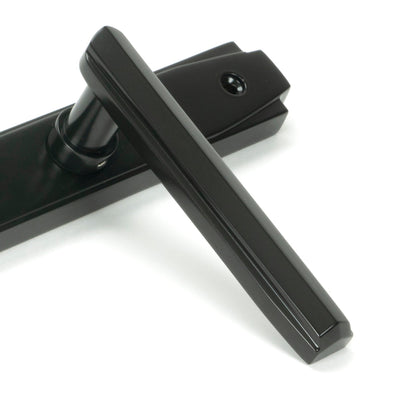 From The Anvil Art Deco Slimline Lever Espag. Lock Set