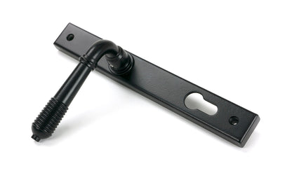 From The Anvil Reeded Slimline Lever Espag. Lock Set