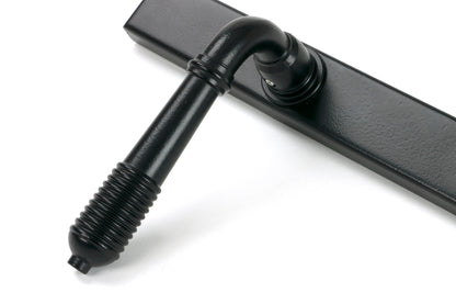 From The Anvil Reeded Slimline Lever Espag. Lock Set