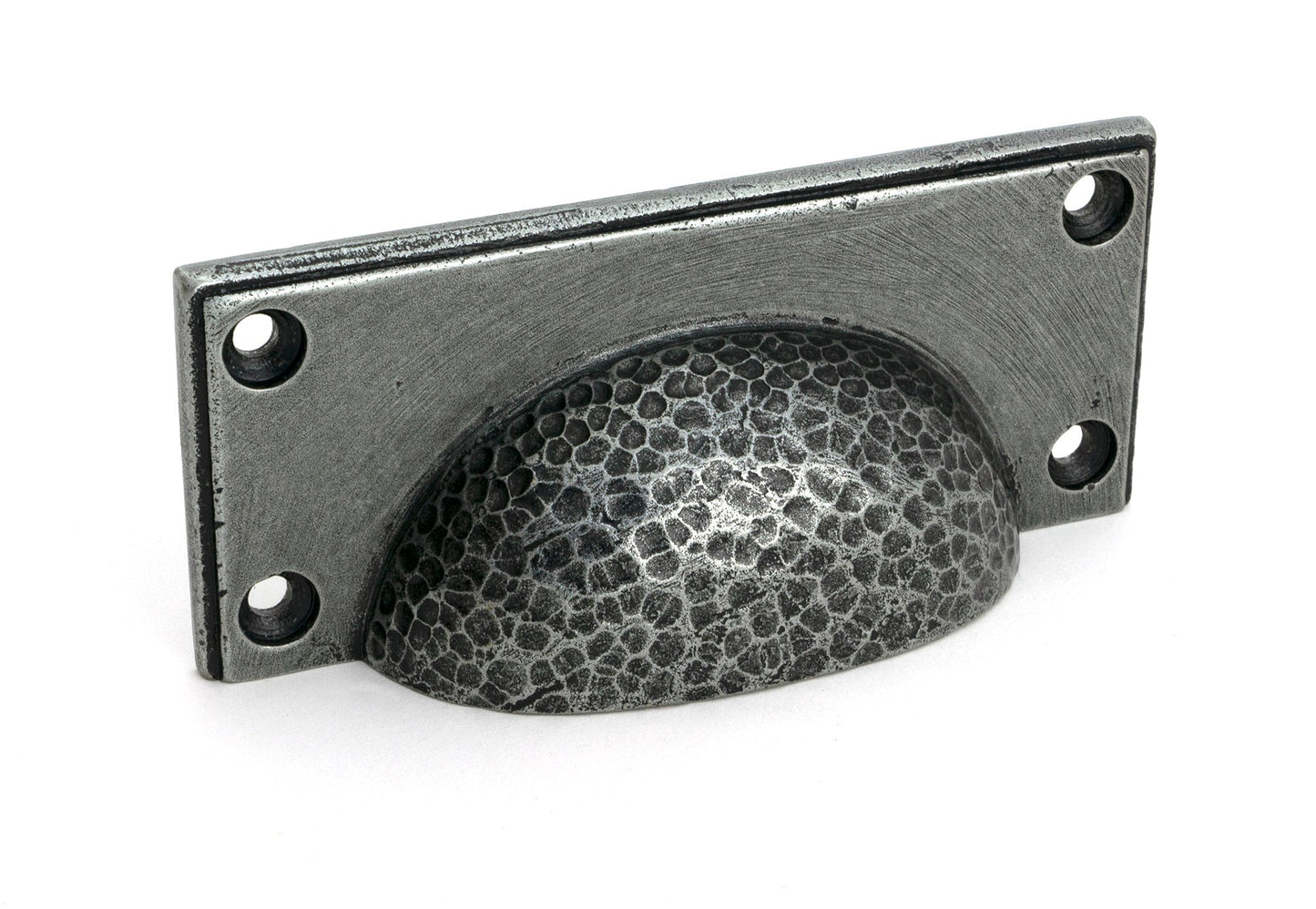From The Anvil Hammered Art Deco Drawer Pull