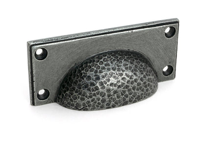 From The Anvil Hammered Art Deco Drawer Pull