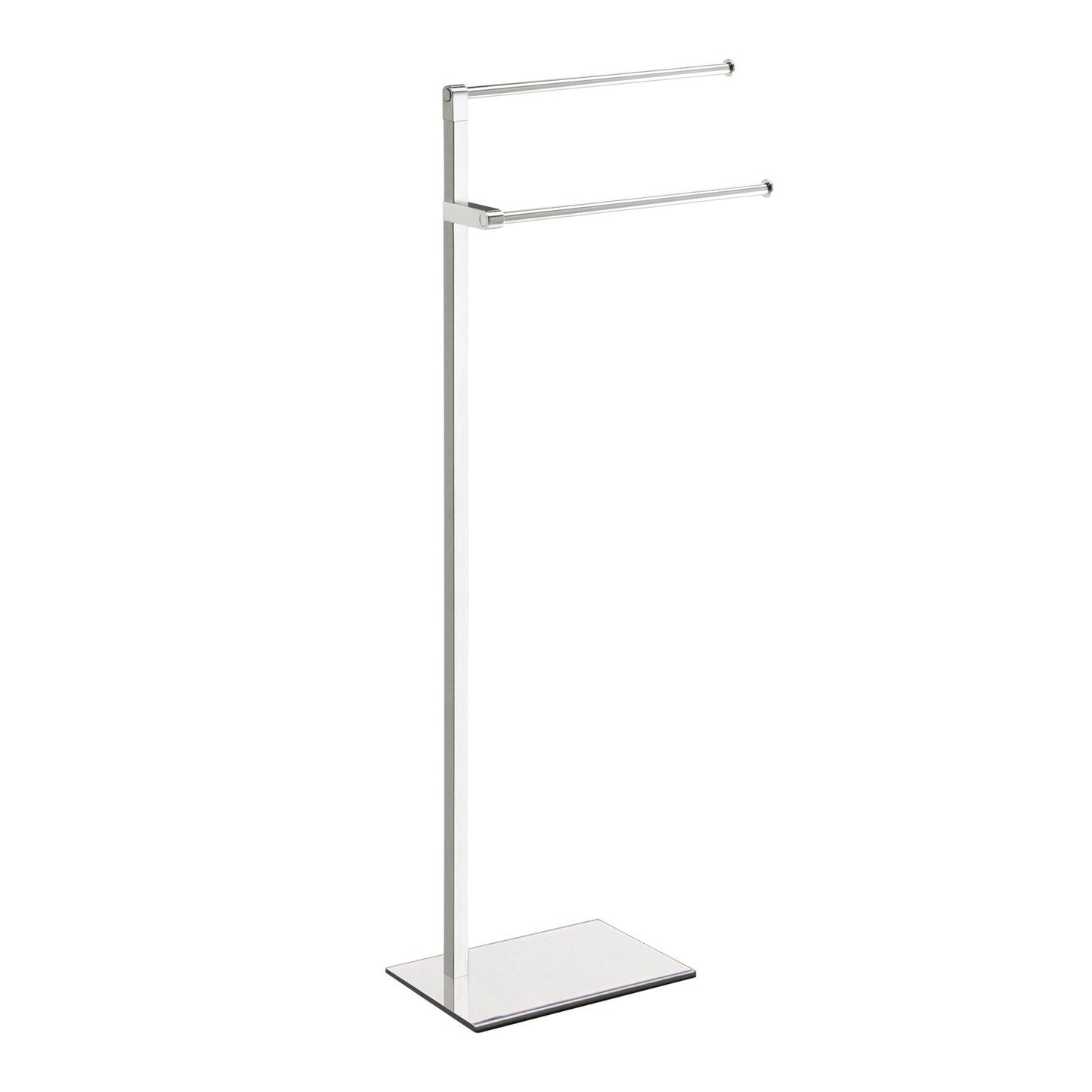 Origins Living Gedy Maine Towel Stand With 2 Fixed Arms Chrome