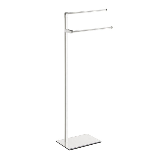 Origins Living Gedy Maine Towel Stand With 2 Fixed Arms Chrome