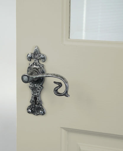 From The Anvil Curly Lever Lock Set