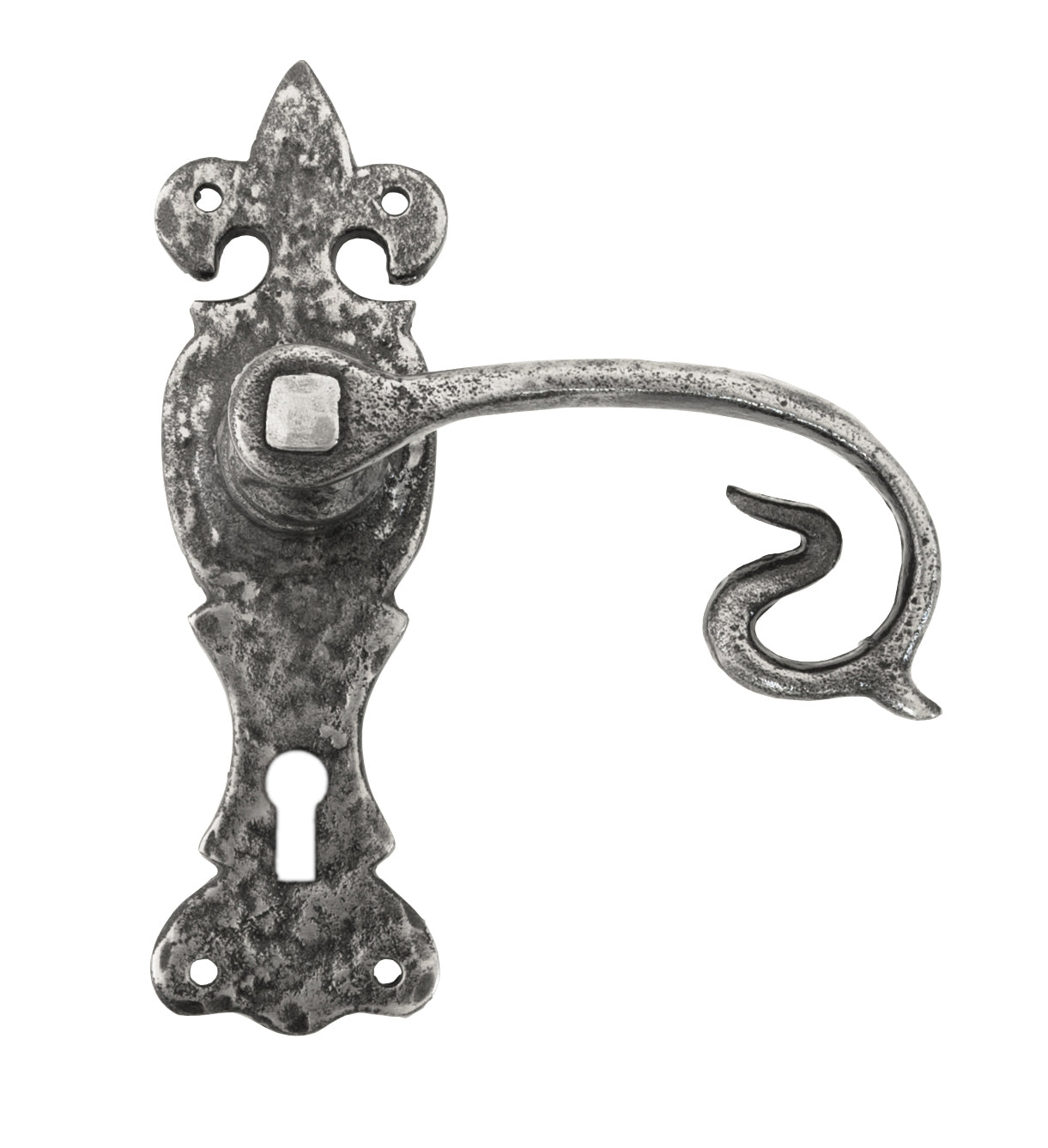 From The Anvil Curly Lever Lock Set