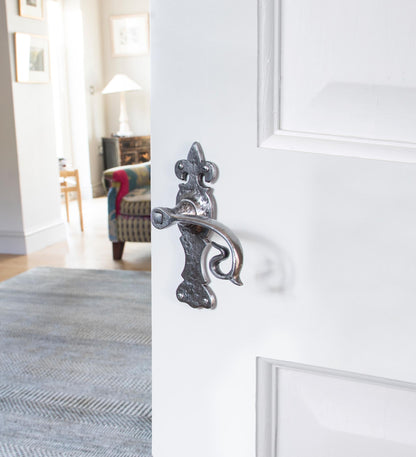 From The Anvil Curly Lever Latch Set