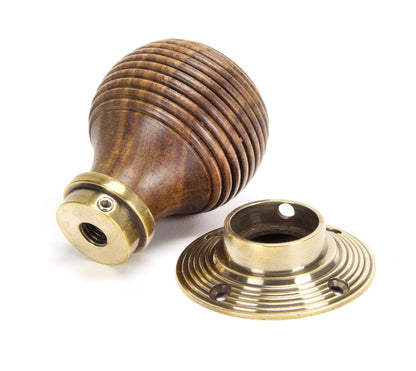 From The Anvil Wooden Beehive Mortice/Rim Knob Set