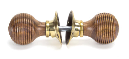 From The Anvil Wooden Beehive Mortice/Rim Knob Set