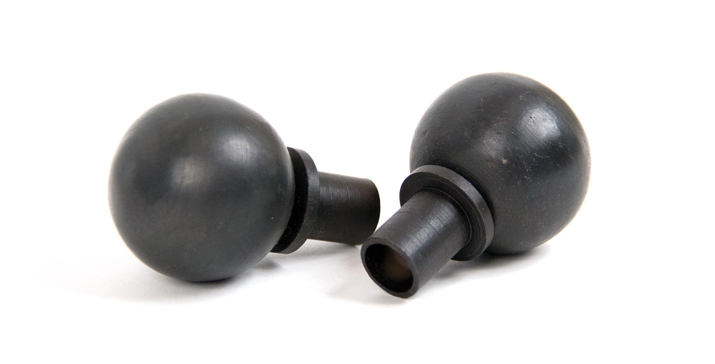 From The Anvil Ball Curtain Finial (Pair)