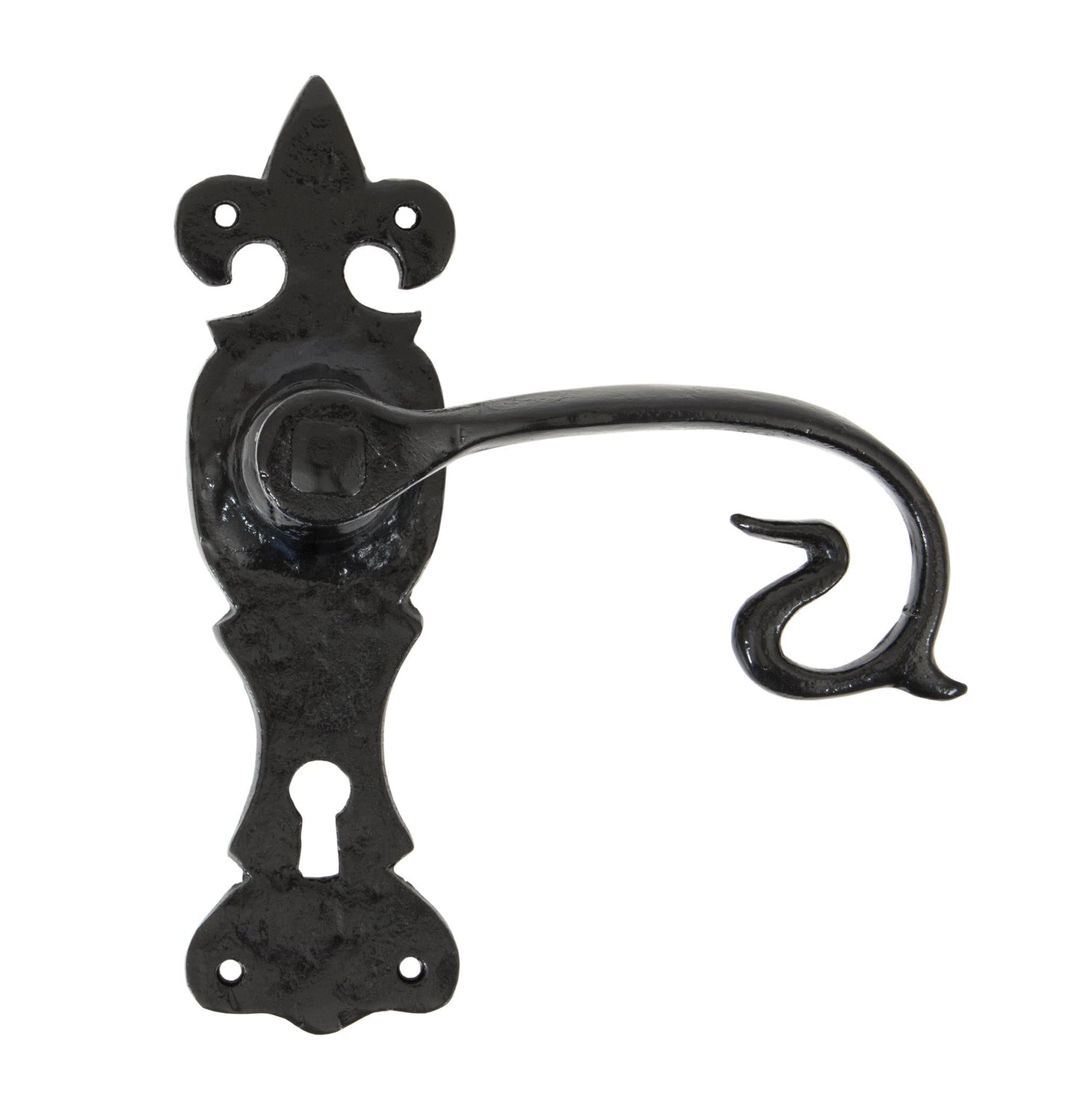 From The Anvil Curly Lever Lock Set