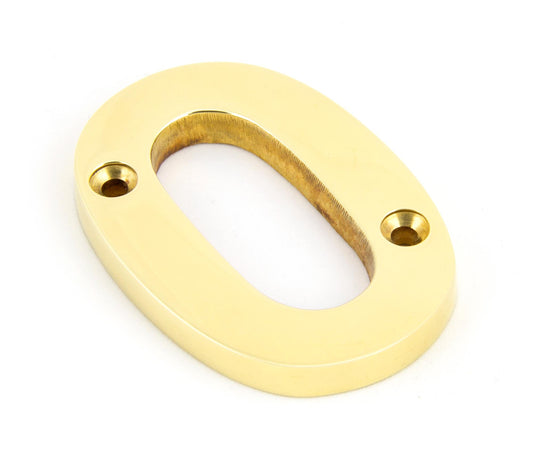 From The Anvil Polished Brass Numeral