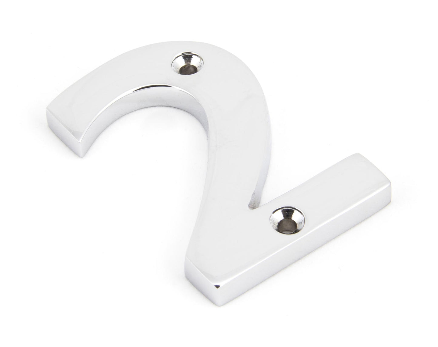 From The Anvil Polished Chrome Numeral