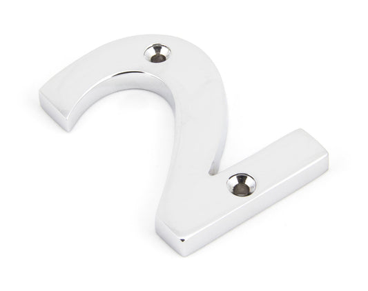 From The Anvil Polished Chrome Numeral