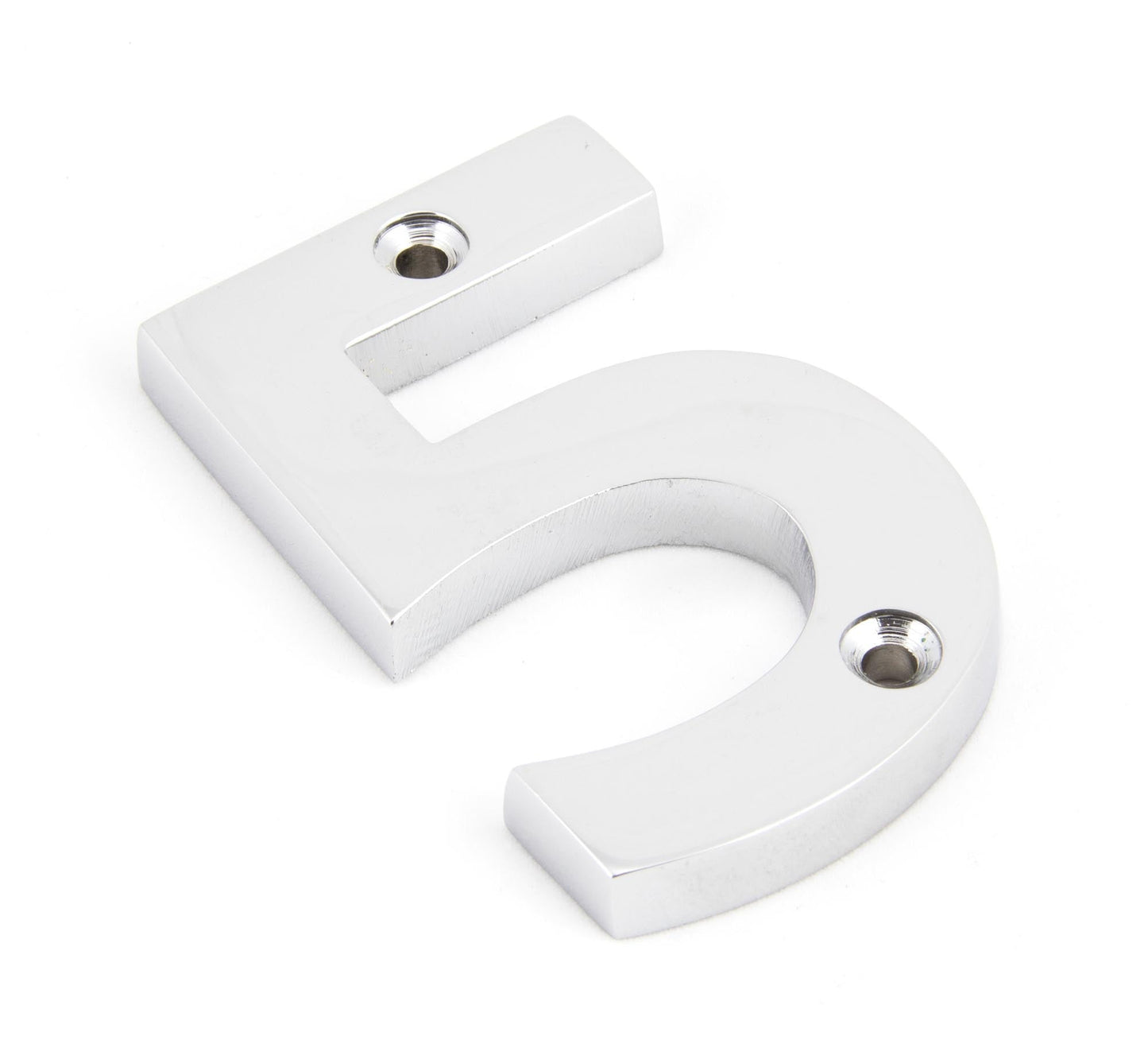 From The Anvil Polished Chrome Numeral