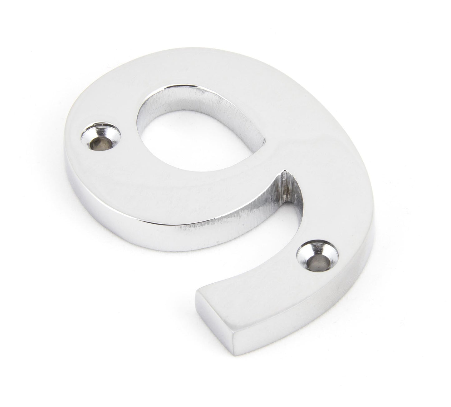 From The Anvil Polished Chrome Numeral