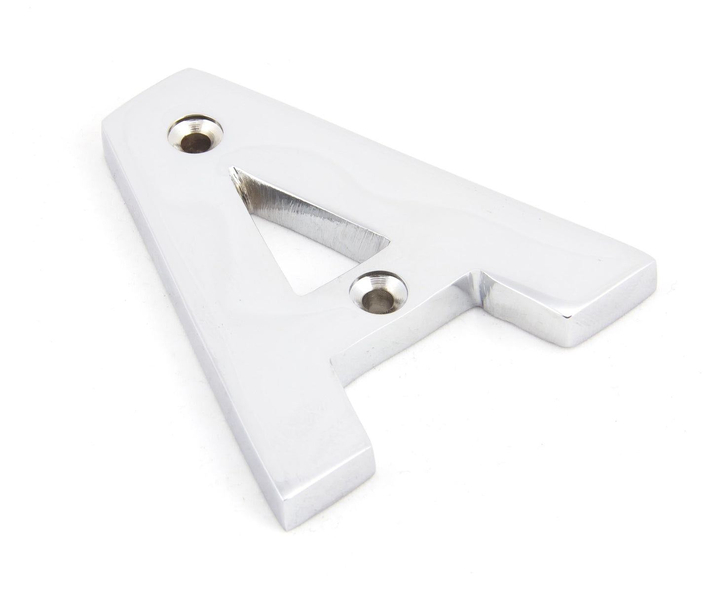 From The Anvil Polished Chrome Letter