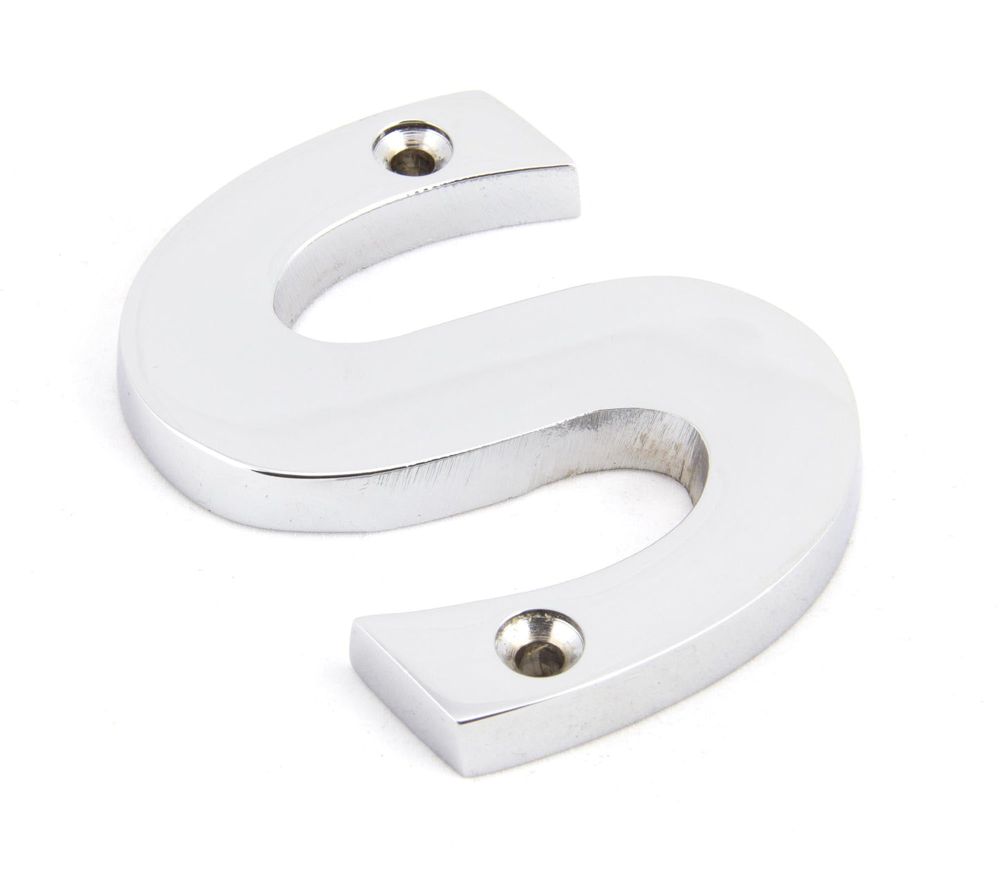 From The Anvil Polished Chrome Letter