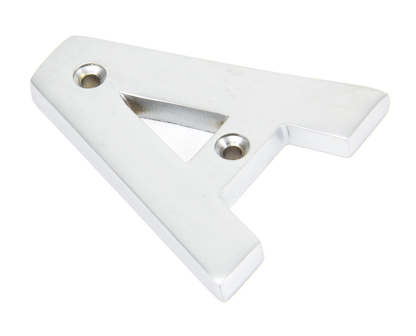 From The Anvil Satin Chrome Letter