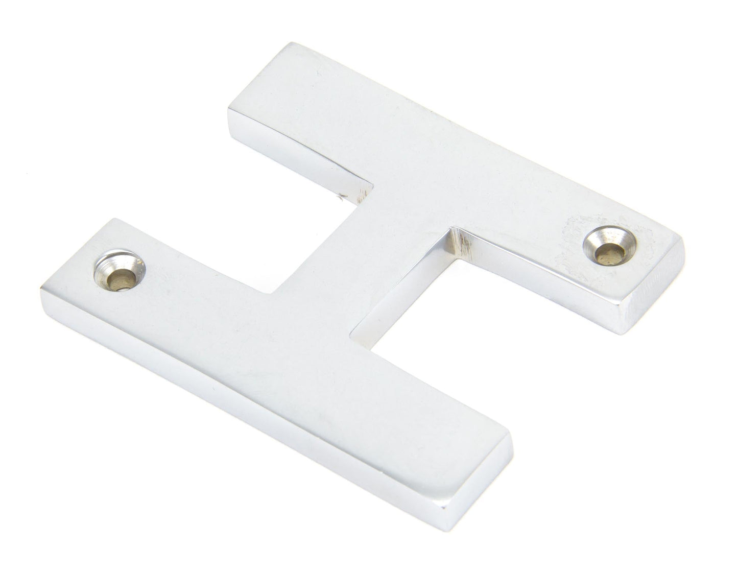 From The Anvil Satin Chrome Letter