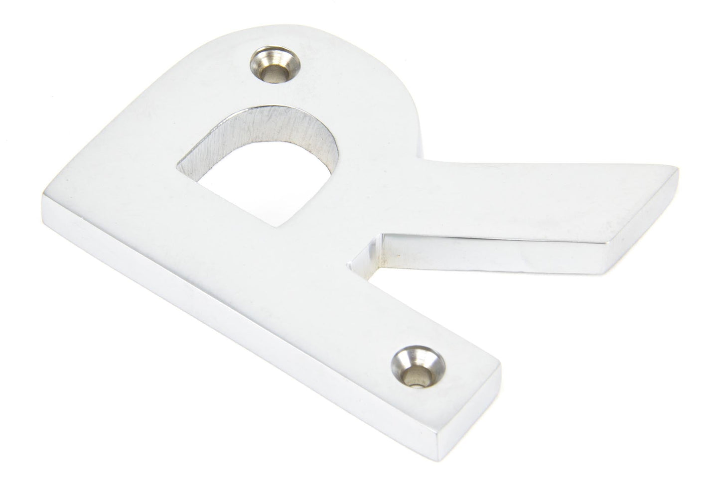 From The Anvil Satin Chrome Letter