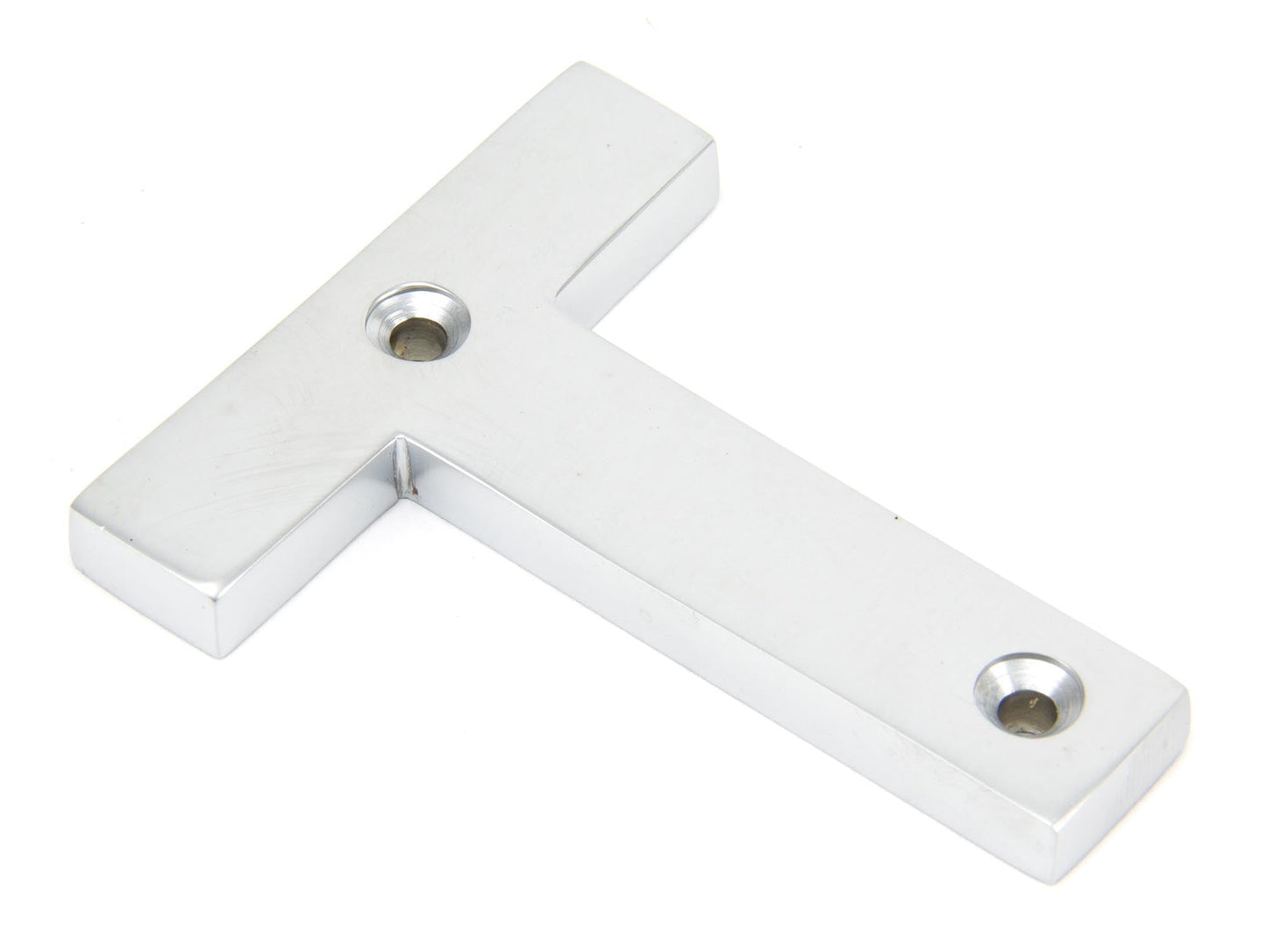 From The Anvil Satin Chrome Letter