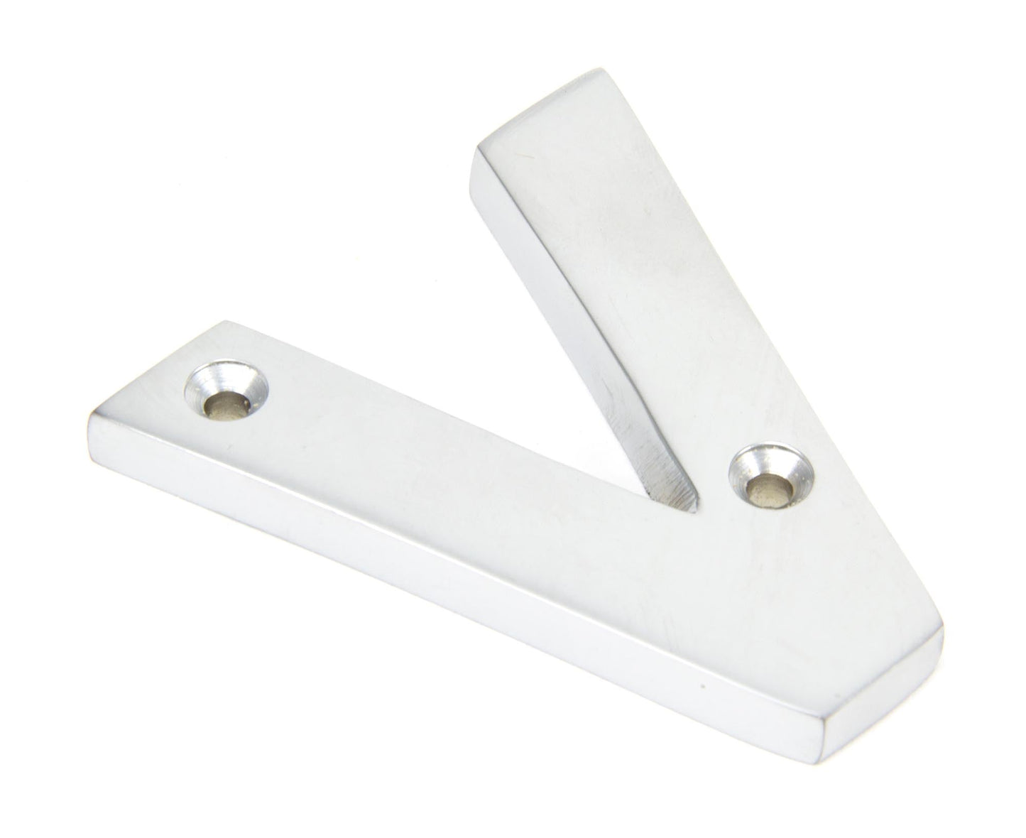 From The Anvil Satin Chrome Letter