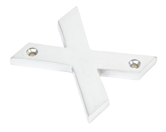 From The Anvil Satin Chrome Letter