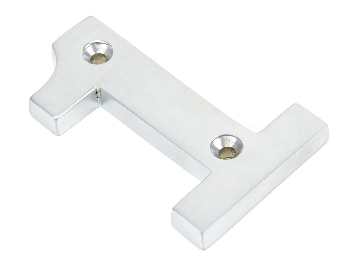 From The Anvil Satin Chrome Numeral