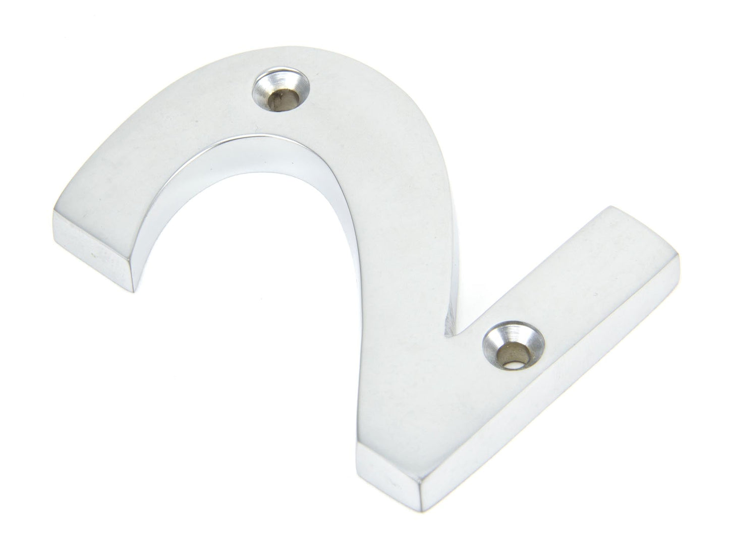 From The Anvil Satin Chrome Numeral