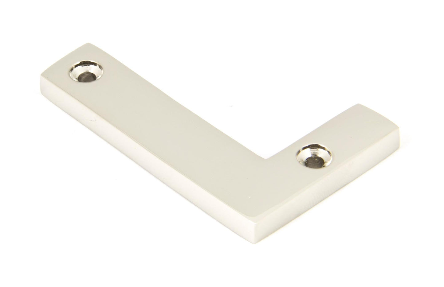From The Anvil Polished Nickel Letter