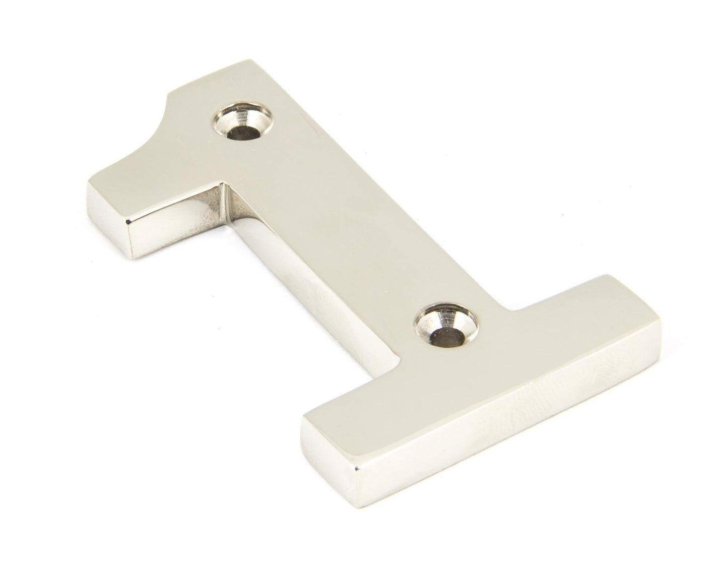 From The Anvil Polished Nickel Numeral
