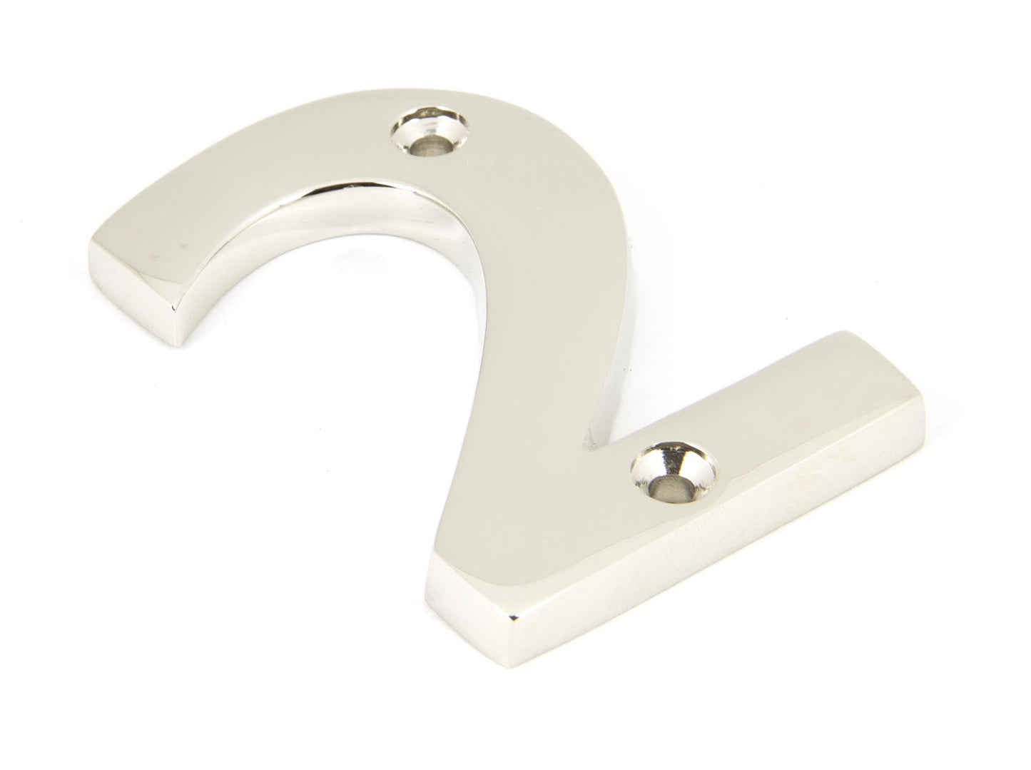 From The Anvil Polished Nickel Numeral
