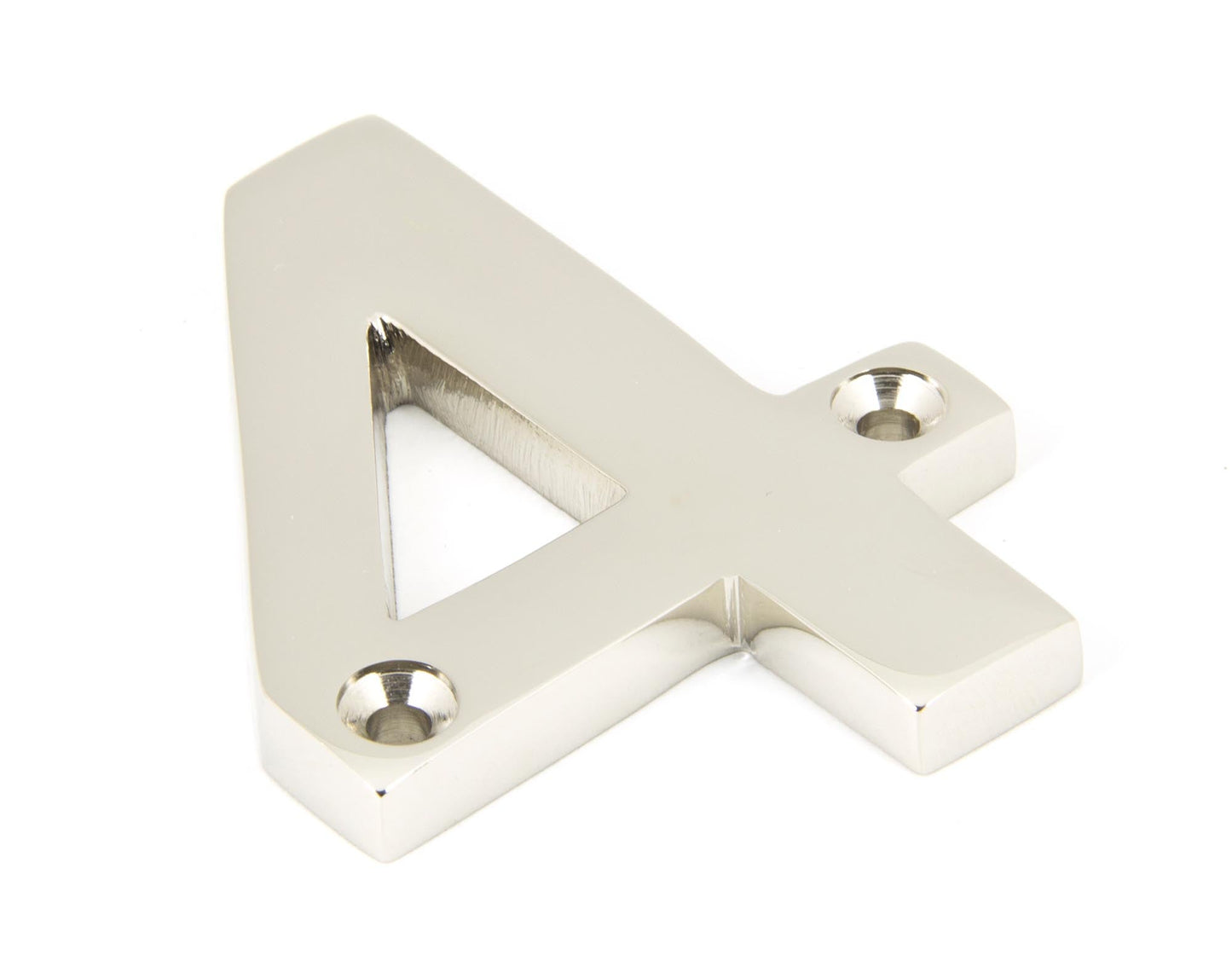 From The Anvil Polished Nickel Numeral
