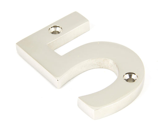 From The Anvil Polished Nickel Numeral