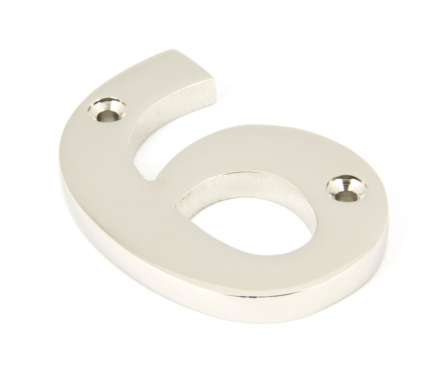 From The Anvil Polished Nickel Numeral