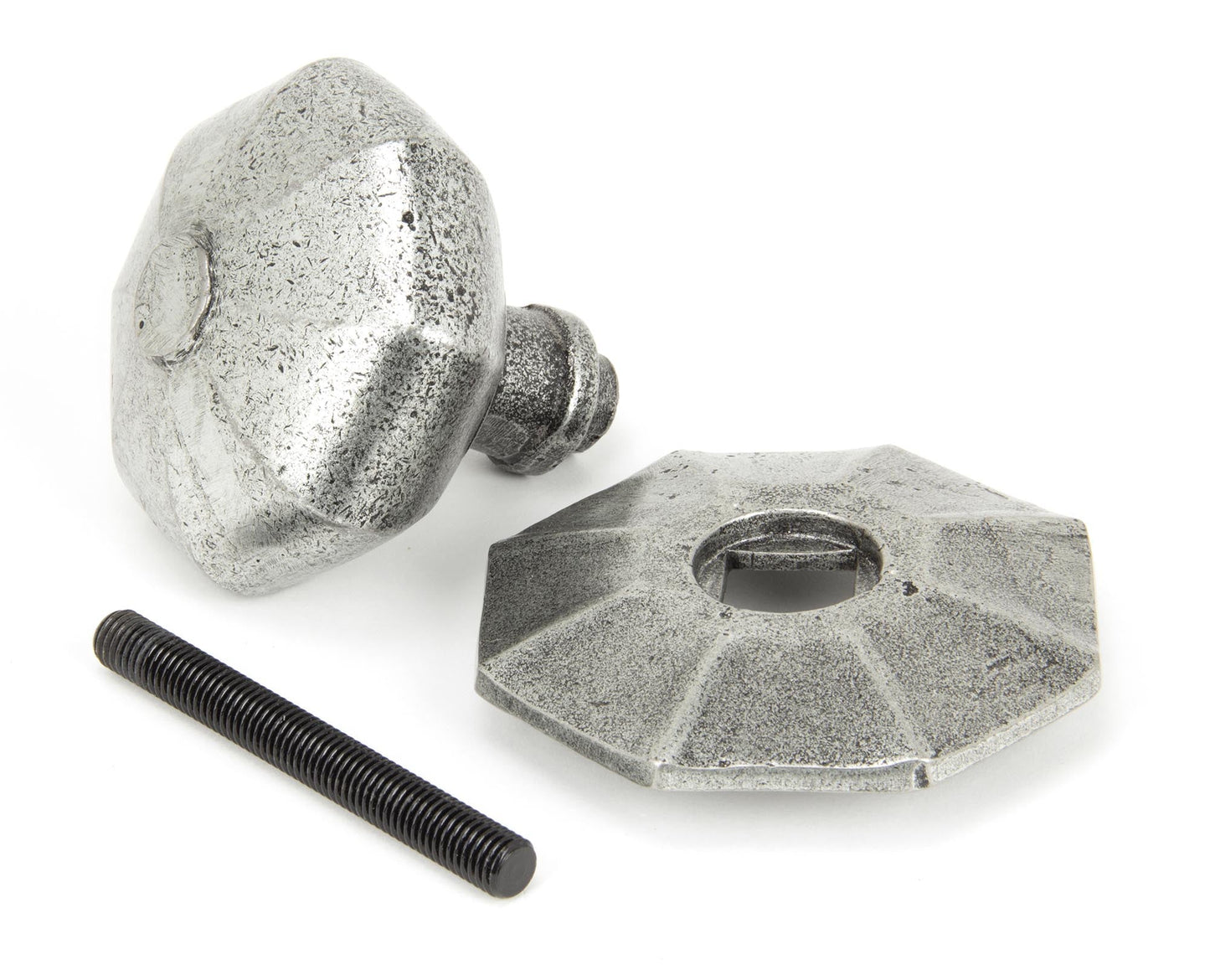 From The Anvil Octagonal Centre Door Knob