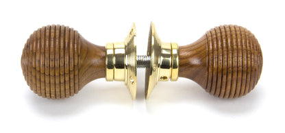 From The Anvil Wooden Beehive Mortice/Rim Knob Set